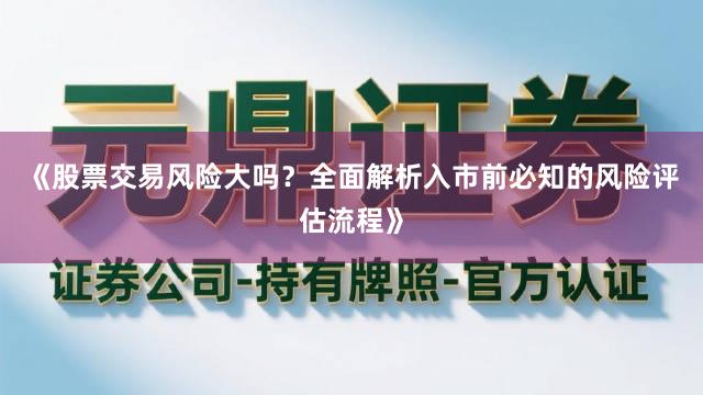 《股票交易风险大吗？全面解析入市前必知的风险评估流程》