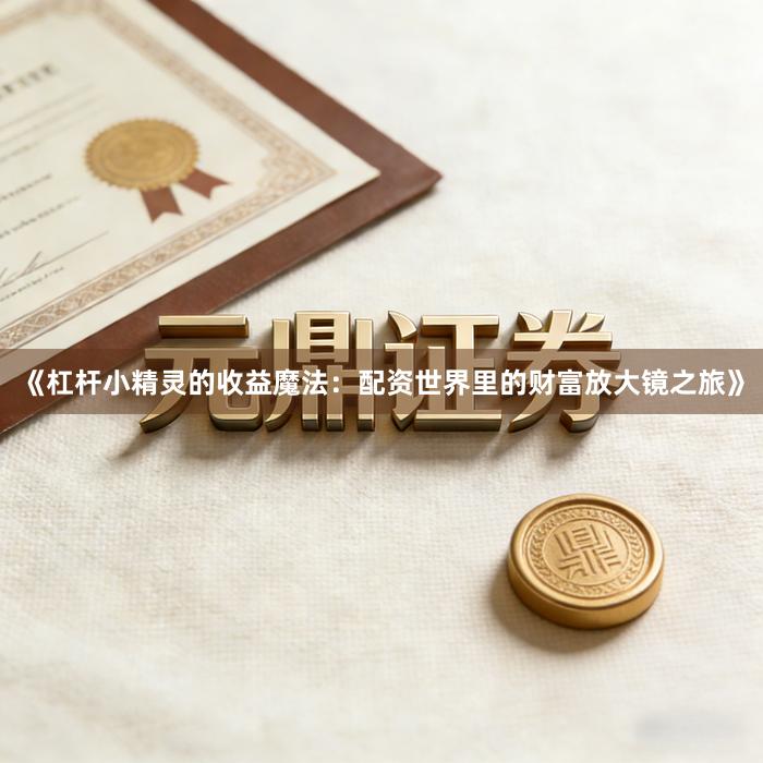 《杠杆小精灵的收益魔法：配资世界里的财富放大镜之旅》