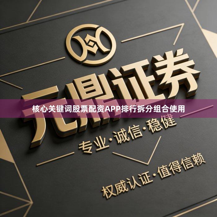 核心关键词股票配资APP排行拆分组合使用