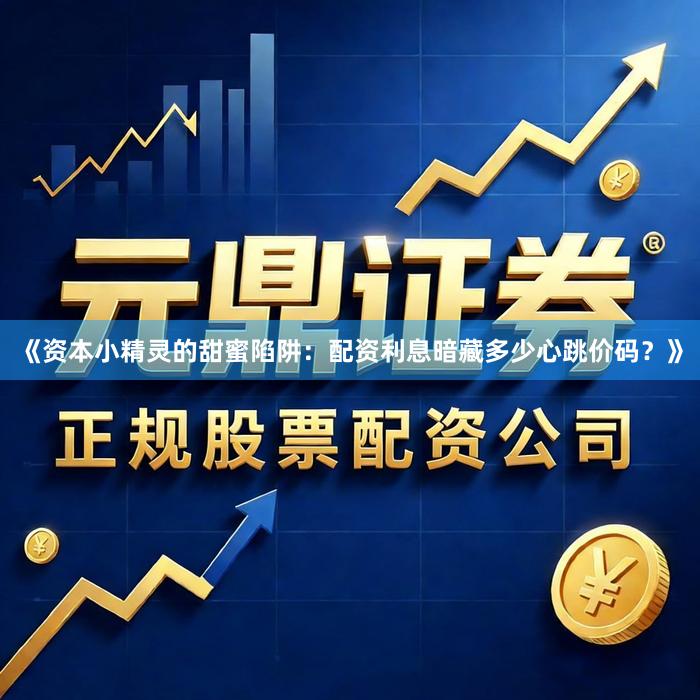 《资本小精灵的甜蜜陷阱：配资利息暗藏多少心跳价码？》
